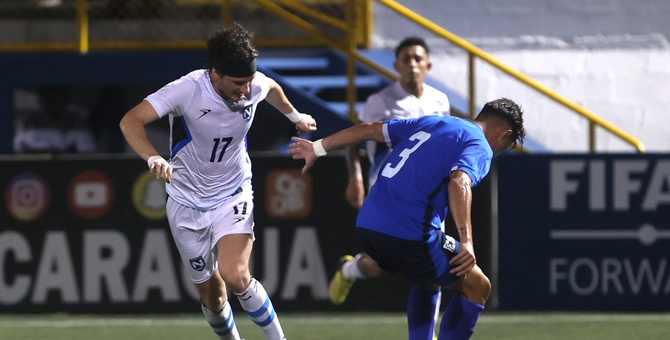 partido de futbol entre nicaragua y el salvador