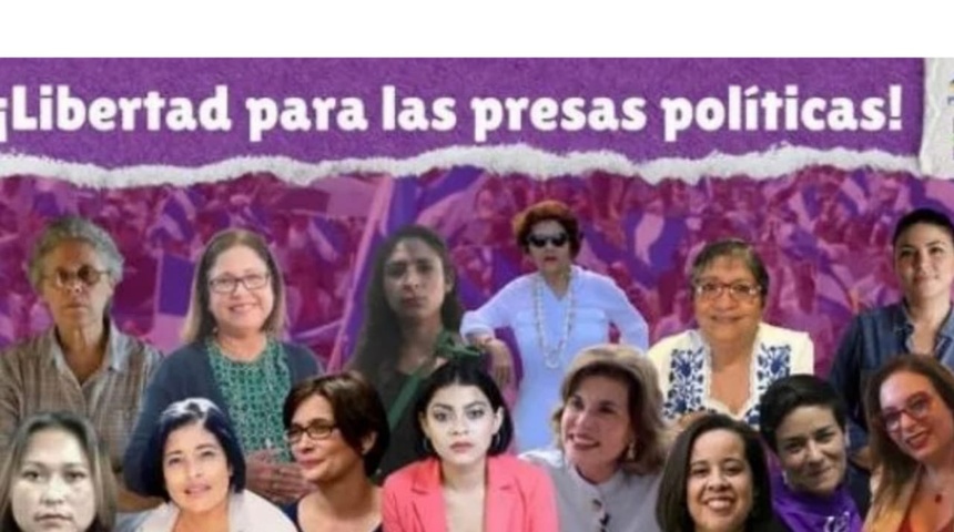 Nicaragua retrocede en derechos de las mujeres porque existen 14 presas políticas, denuncian feministas