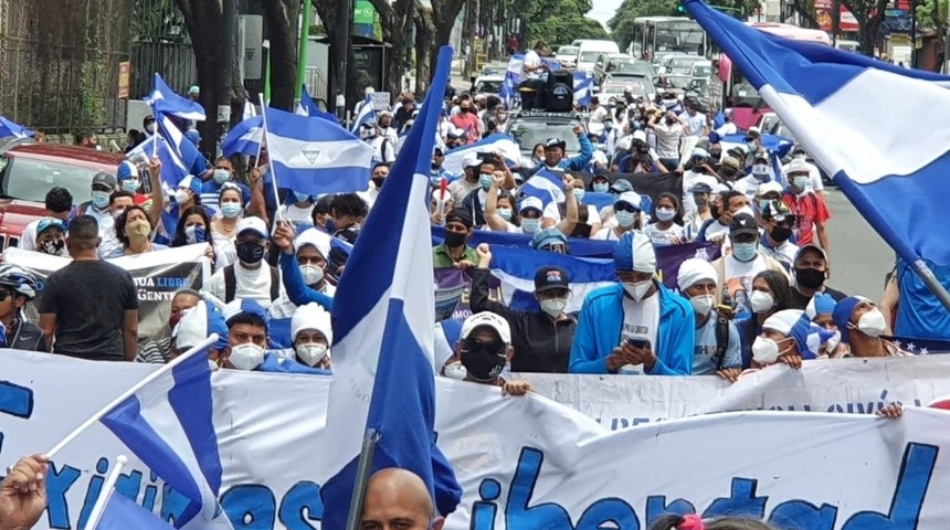 Organizaciones de oposición piden a OEA declarar ilegítimo a Daniel Ortega y Rosario Murillo