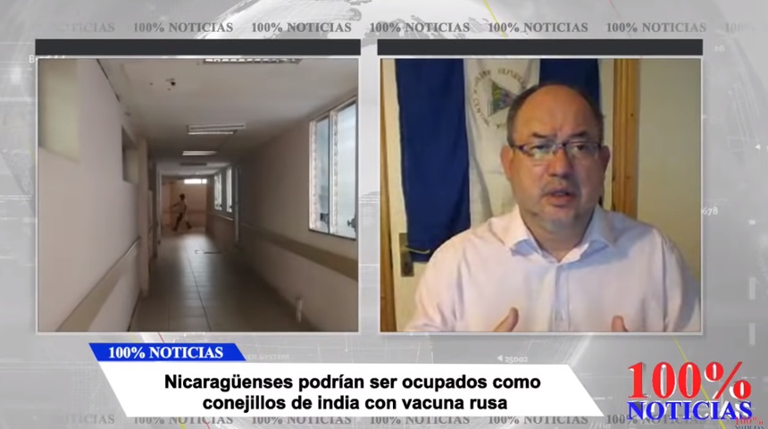 Dr. Álvaro Ramírez: nicaragüenses podrían ser usados como "conejillos de india" con vacuna rusa