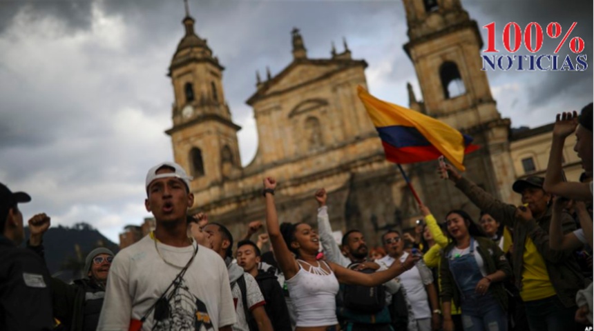 Protestas contra el presidente Duque continúan en Colombia