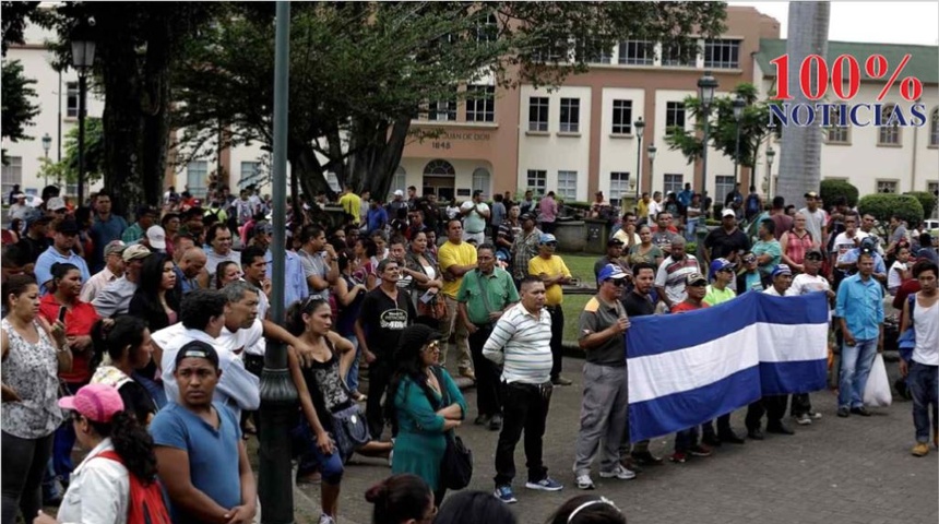 87.1 % de los refugiados nicaragüenses en Costa Rica están en el desempleo