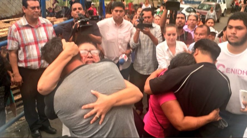 Liberan en El Chipote a tres personas detenidas ayer en Jinotepe