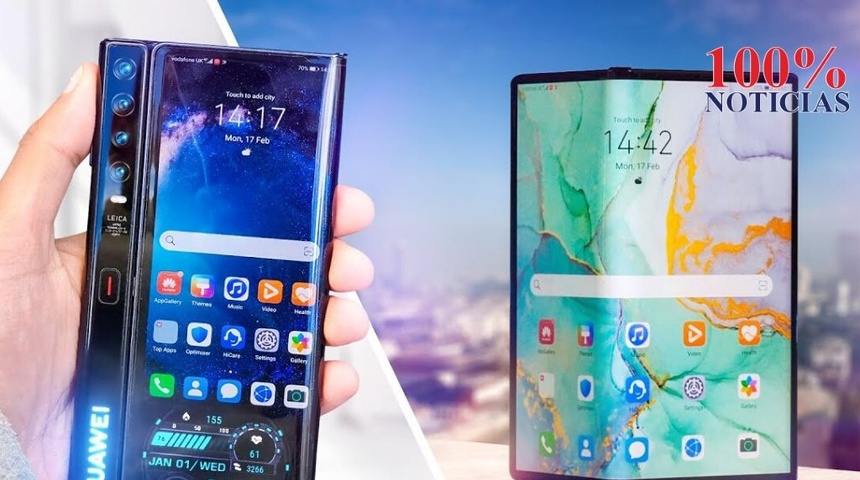 Huawei lanza teléfono plegable Mate XS con mejor pantalla