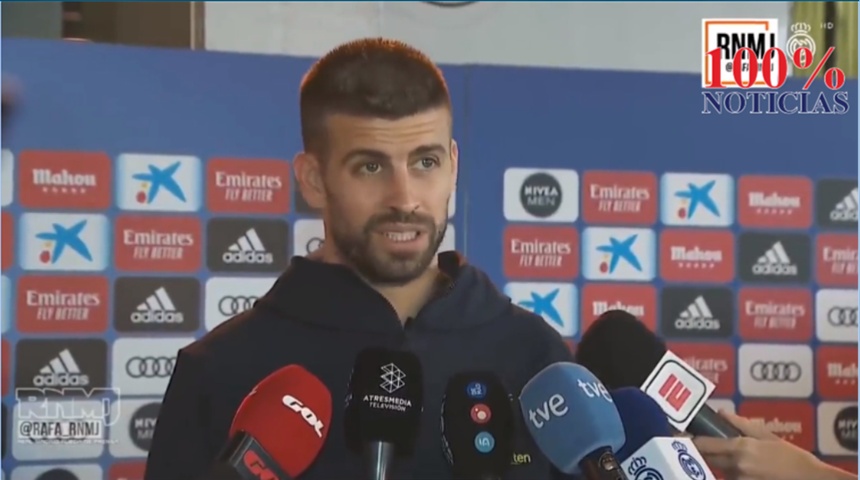 La provocación de Gerard Piqué al Real Madrid tras perder el Clásico en el Santiago Bernabéu