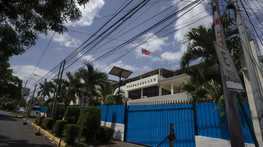 Taiwán protesta por confiscación y ocupación ilegal de su edificio en Nicaragua y traspaso a China