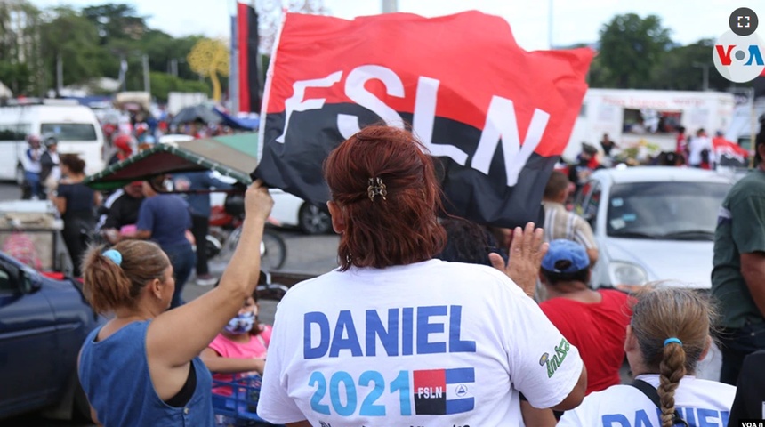 Popularidad de partido sandinista en su punto histórico más bajo en Nicaragua