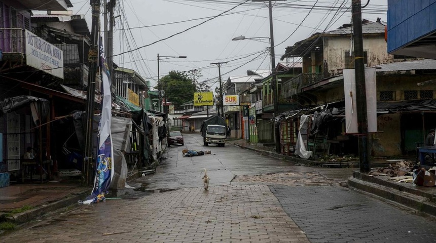 Julia dejó sin energía y sin agua a más de 200.000 familias en Nicaragua