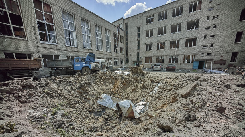 Al menos 19 muertos en un ataque ruso con misiles contra un edificio de apartamentos en la región de Donetsk