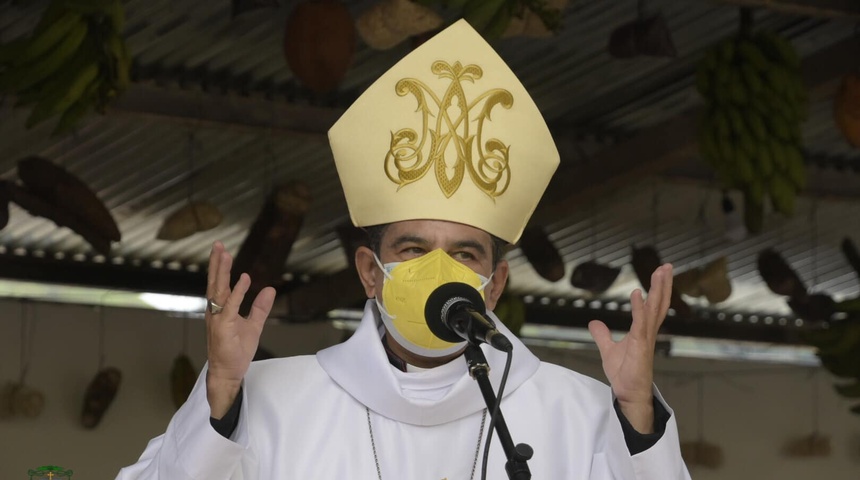 Monseñor Álvarez denuncia explotación minera en el cerro Pavón en Rancho Grande, Matagalpa