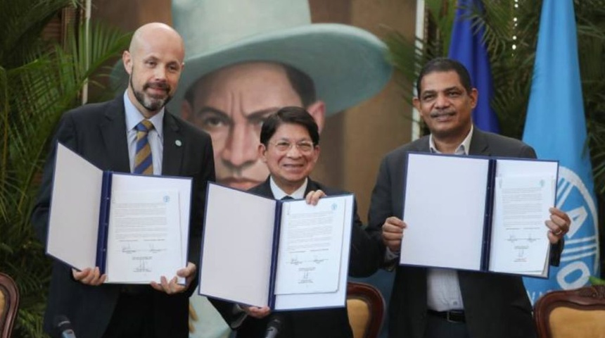 Nicaragua y FAO firman programa país 2022-2026 por 67,3 millones de dólares