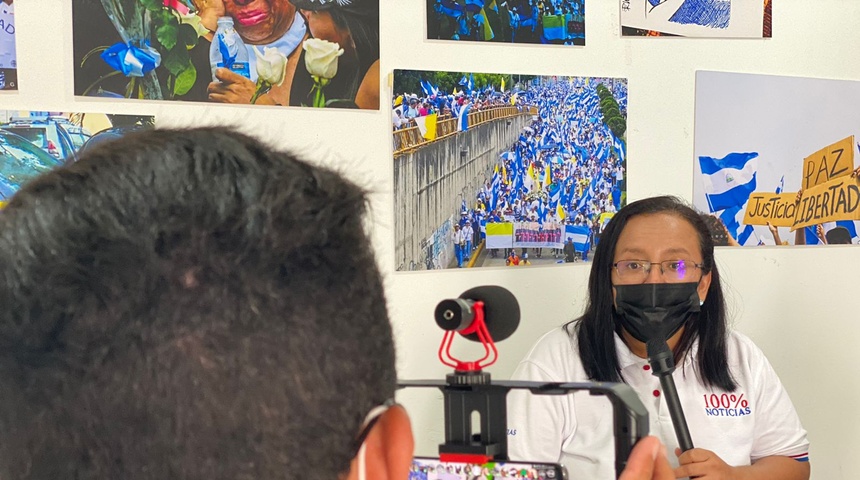 Periodistas nicaragüenses exiliados en Costa Rica lamentan clima hostil para la prensa en su país