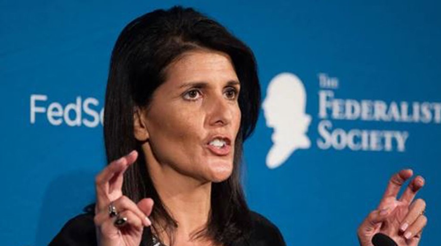 Nikki Haley: "Ortega y Maduro están cortados del mismo paño corrupto"