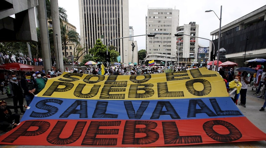 Colombia se alista para nueva jornada de protestas en el Día de la Indepencia