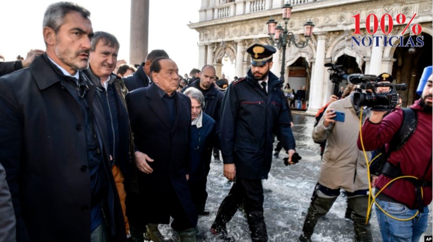 Venecia en estado de emergencia por marea alta