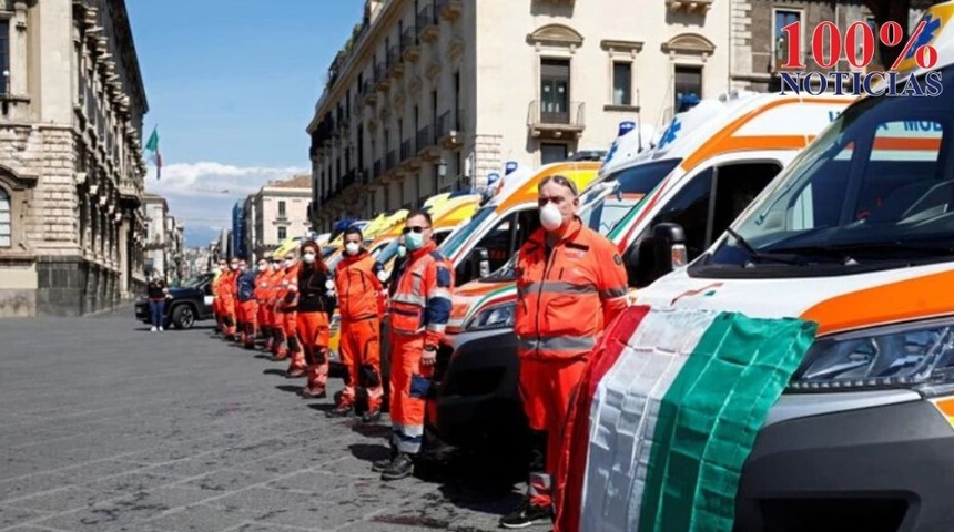 Italia registró otros 619 muertos por coronavirus y el total de víctimas fatales asciende a 19.468