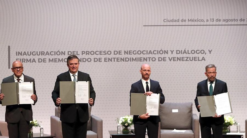 Venezuela inicia un nuevo diálogo para comicios limpios y el fin de sanciones