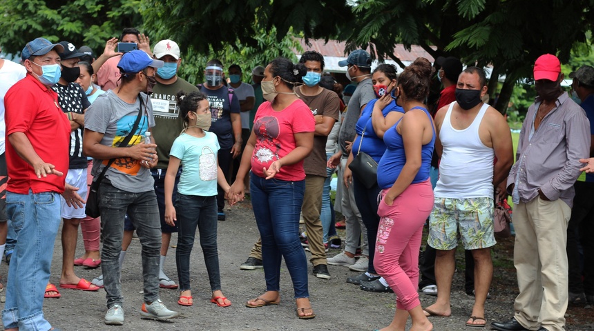 Más de 105.000 nicaragüenses han retornado al país en medio de la pandemia