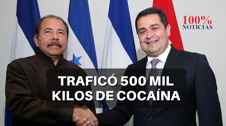 Juan Orlando Hernández traficó 500 mil kilos de cocaína informó Embajada de Estados Unidos