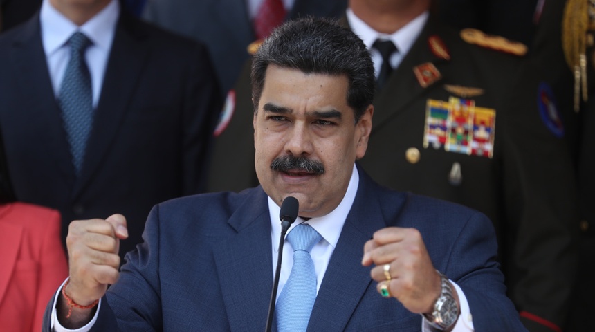 Maduro saluda a Colombia por su independencia y aboga por la "paz definitiva"