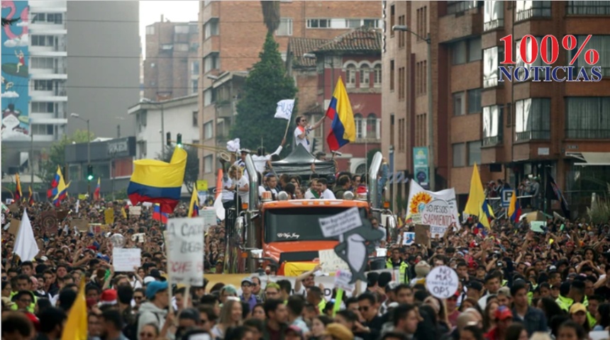 Nueva jornada de protestas en Colombia en el primer día de la semana: habrá marchas y cacerolazos