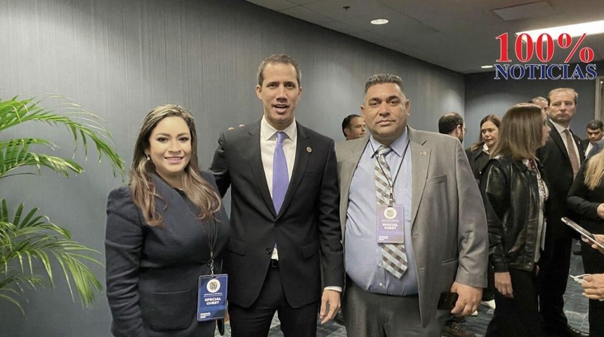 Juan Guaidó se reune con la nicaragüense Sophia Lacayo Comisionada de Sweetwater