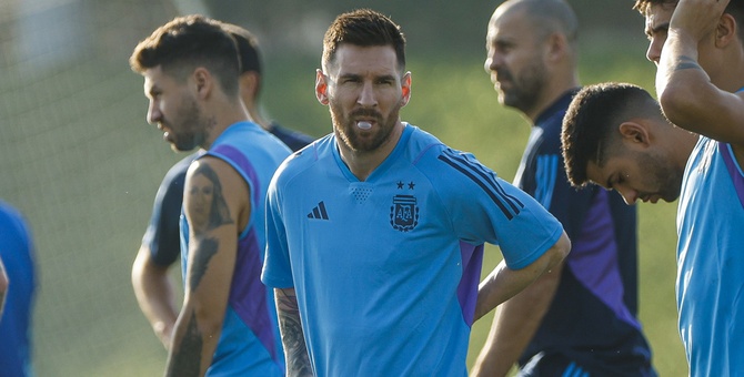 messi en catar