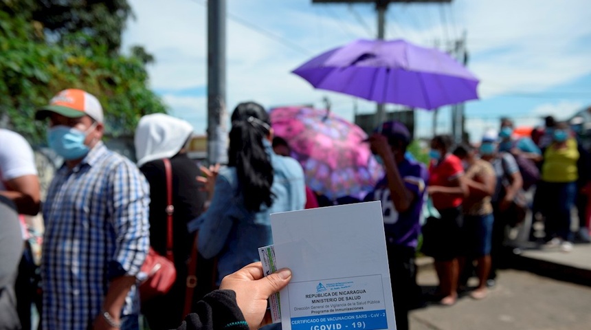 Nicaragua crea un fondo para adquirir las vacunas contra la covid-19