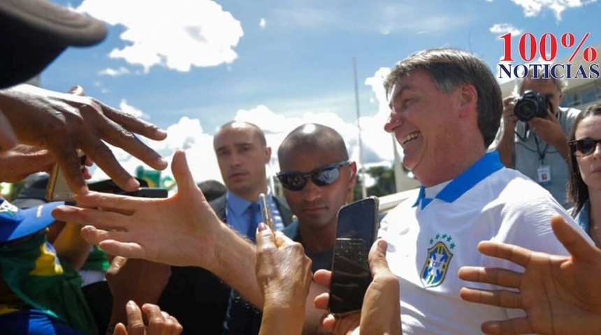 Jair Bolsonaro ignoró las recomendaciones por el coronavirus y fue a una marcha a favor de su gobierno: “Tengo que estar con el pueblo”