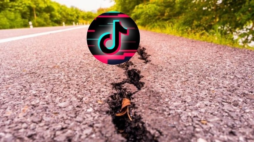 Niña filmó el preciso momento de un sismo mientras hacía un video de TikTok