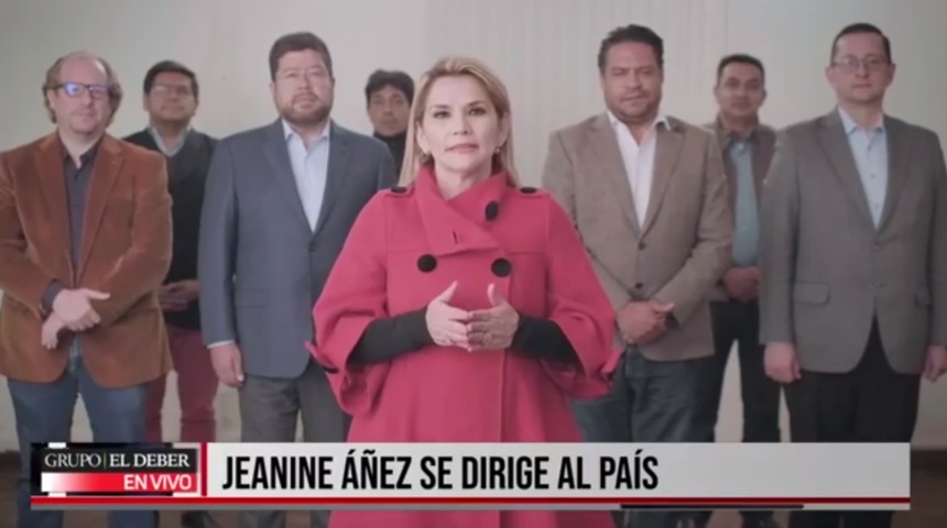 Jeanine Áñez se retira de la contienda presidencial de Bolivia