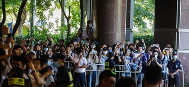 leo messi recibido en pekin