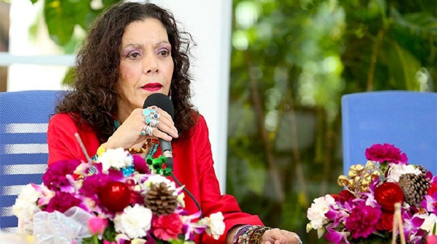 Rosario Murillo dice a nicaragüenses que rechaza el odio "queremos vivir con cariño"