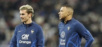 jugadores kylian mbappe antoine griezmann