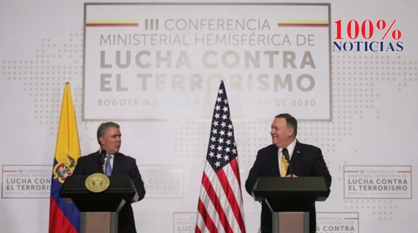 Mike Pompeo: “El régimen de Irán, con su brazo armado Hezbollah, está en Venezuela y eso no es aceptable”