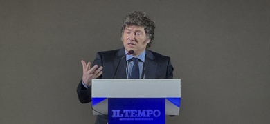 javier milei discurso premio internacional milton