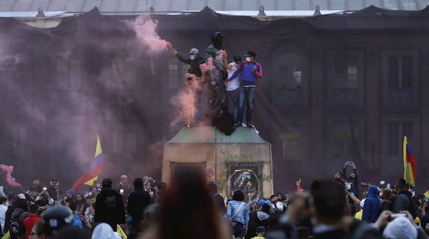 La Policía cometió 3 de los 4 asesinatos reportados en las protestas de Colombia