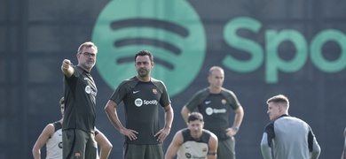 entrenador xavi hernadez barcelona