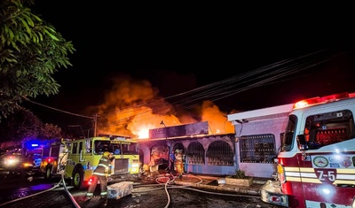 incendio barrio jose oriental managua