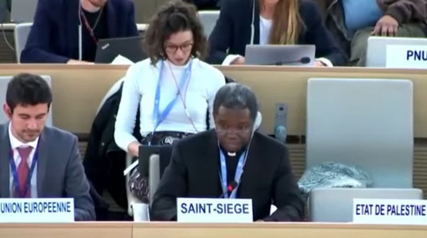 Para la Santa Sede “es motivo de preocupación” lo que ocurre en Nicaragua, afirma representante en la ONU