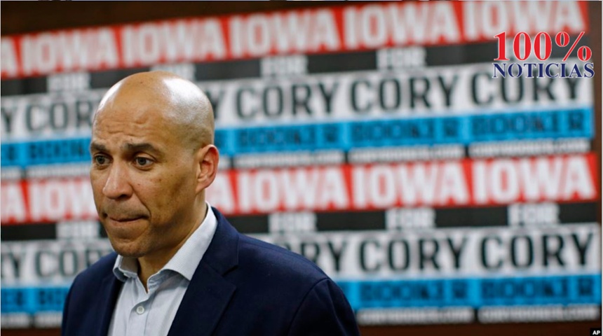 Cory Booker pone fin a su candidatura para nominación demócrata