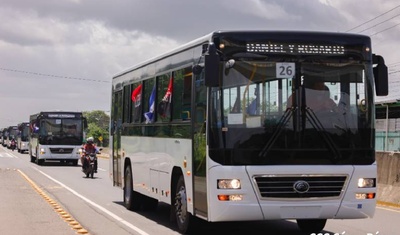 autobuses chinos entragados nicaragua