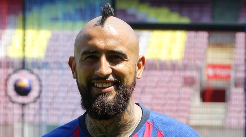 Vidal promete dejar "la piel y la vida" por el Barça