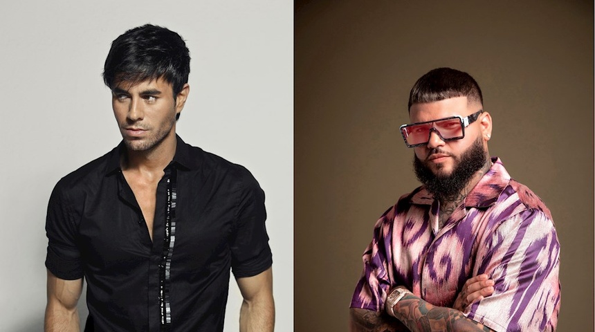 Enrique Iglesias, junto a Farruko, le guiña el ojo al verano con "Me pasé"