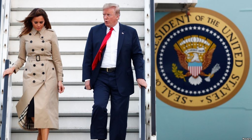 Trump llega a Bruselas para cumbre de la OTAN