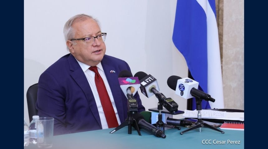 mikhail nikolaevich ledenev embajador ruso nicaragua