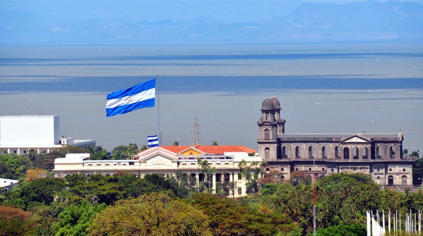 vista panorámica ciudad managua nicaragua