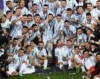 argentina celebra copa america