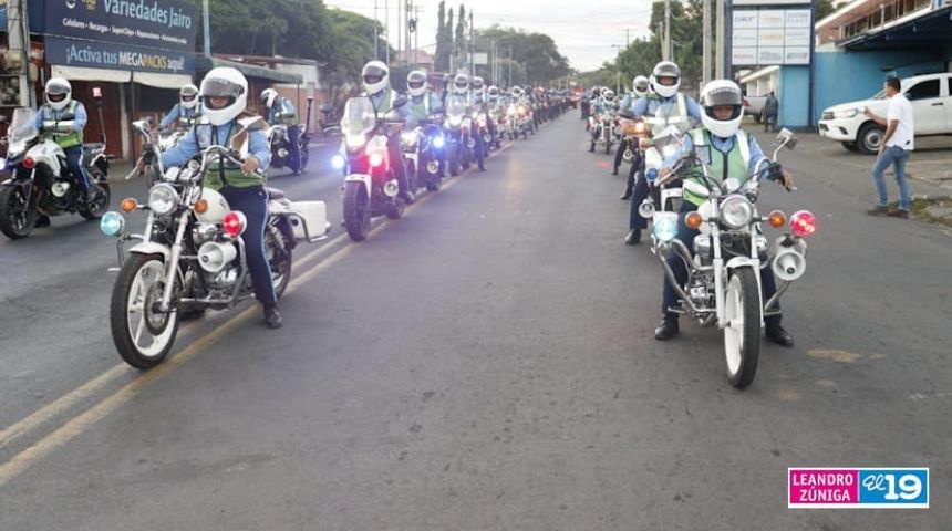 policia nacional calles nicaragua