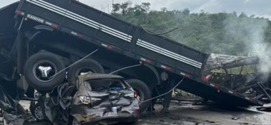 accidente muertos heridos brasil